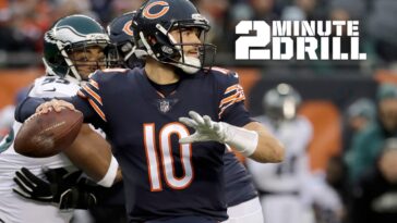 2-Minute Drill: Trubisky shines late in loss