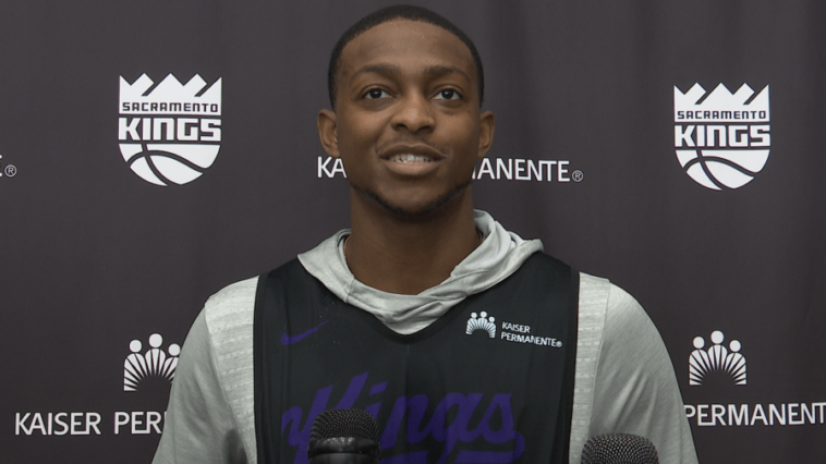 De'Aaron Fox previews Kings home opener vs. Warriors, talks joining Stephen Curry's shoe brand