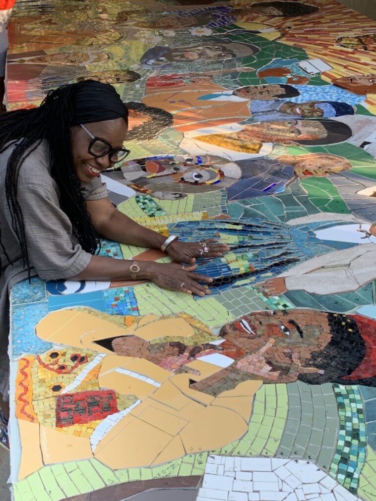 Adeola Davies-Aiyeloja is Championing Social Justice Through Art in San Bernardino