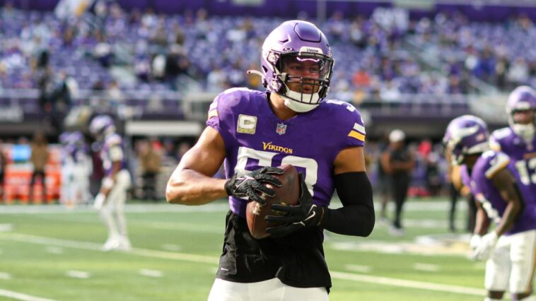 Vikings Activate Jordan Hicks, Elevate 2 for Week 16 Lions Game