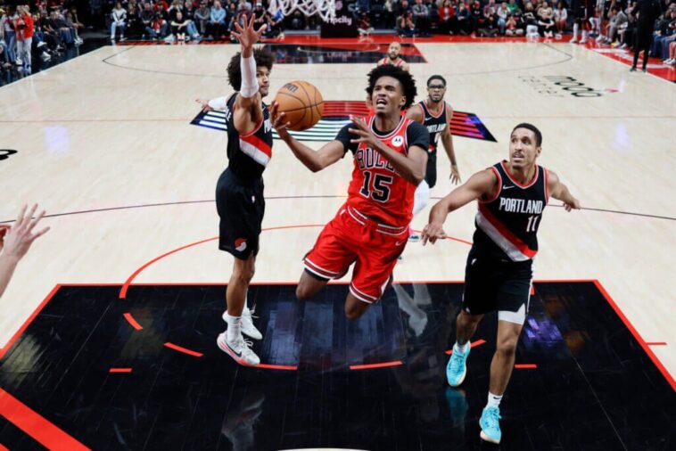 Bulls rookie Julian Phillips showcases development in career night against Blazers