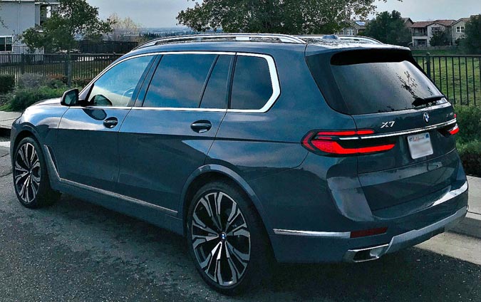 Lots of reasons to admire BMW X7