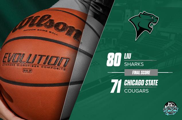 Two Cougars Post Double-Doubles in 80-71 Loss at LIU