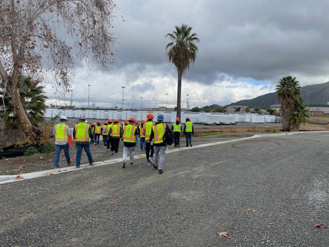 Grand Terrace Students Get Sneak Peek at Condor Energy Storage Project
