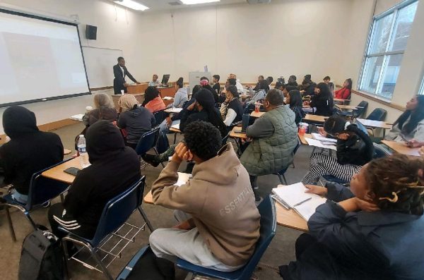 Guest speaker gives lecture on Pan-African culture for Black History Month