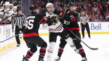 RECAP: Senators capitalize on Blackhawks' slow start in 2–0 shutout – The Rink