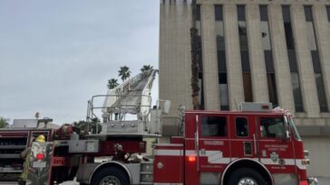 San Bernardino Firefighters Tame Fierce Commercial and Residential Flames in Back-to-Back Downtown Blazes