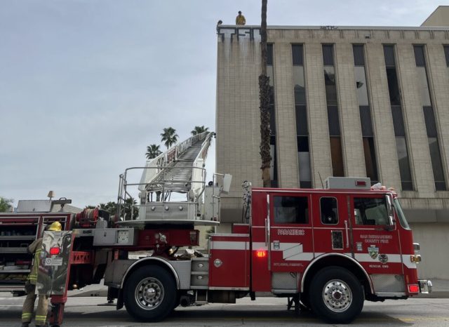 San Bernardino Firefighters Tame Fierce Commercial and Residential Flames in Back-to-Back Downtown Blazes