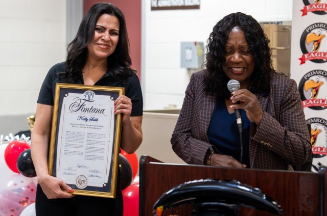 Fontana Unified Kitchen Operator Honored with 2024 Hunger Hero Award for Commitment to Child Nutrition