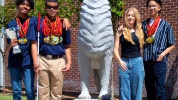 Sierra scholar team earns 4 trophies, 31 medals in World Cup