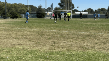 Comets men’s soccer team strikes hard with a big season opener win