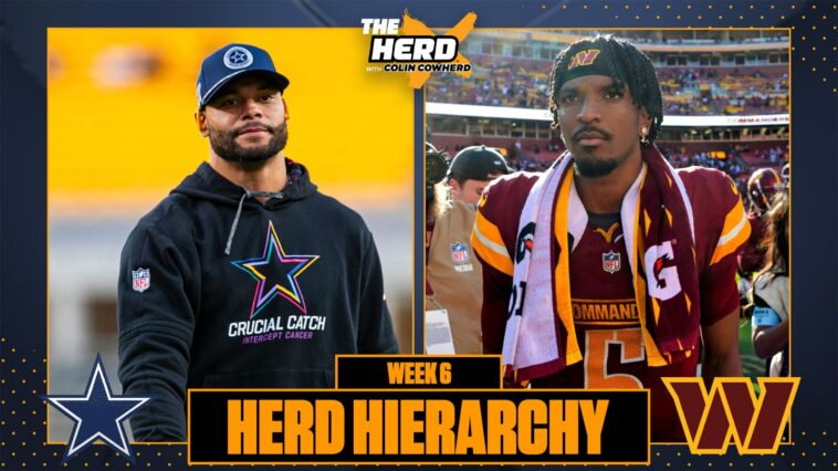 Herd Hierarchy: Cowboys re-enter Top 10, Commanders on the rise