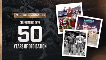 Photographer Michael Zagaris Honored for Over Half a Century with the 49ers