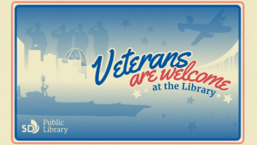 First veteran-themed library card debuts