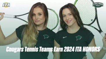 11 COUGARS TENNIS PLAYERS EARN 2024 ITA SCHOLAR-ATHLETE HONORS