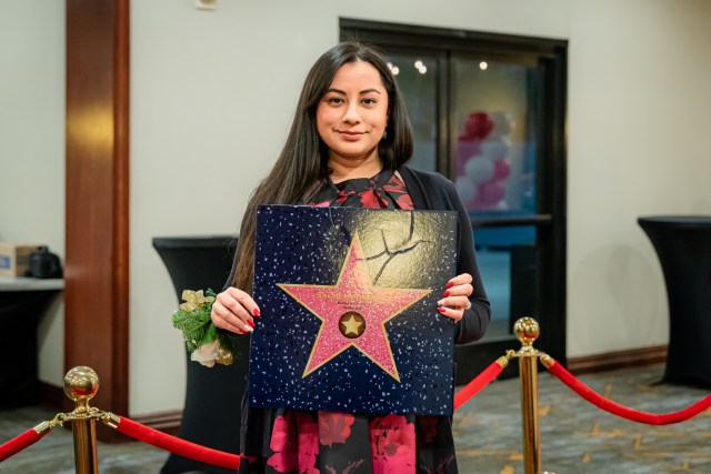 Kolb teacher Sarah Hernandez Honored Educator of the Year