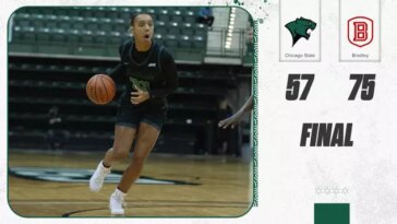Late Bradley Run Turns Chicago State Away in Women’s Basketball
