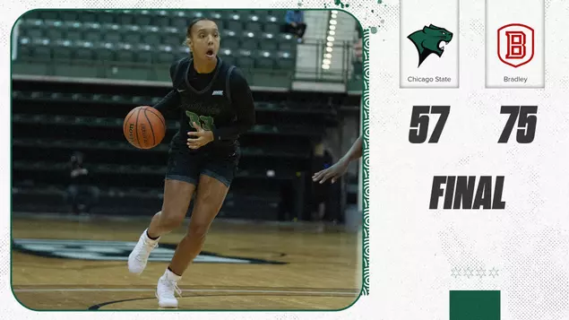 Late Bradley Run Turns Chicago State Away in Women’s Basketball