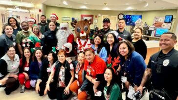 Operation Giving Delivers Hope: Colton PD and Community Bring Holiday Magic to Over 300 Children at ARMC