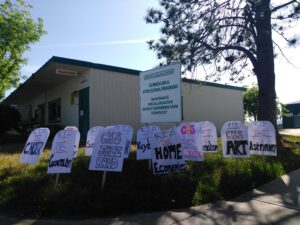 Protest against CUSD spending continues