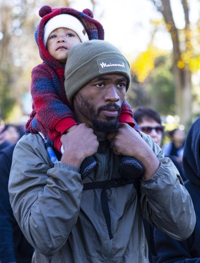 Martin Luther King Jr. march kicks off the start of the spring semester at Sacramento City College