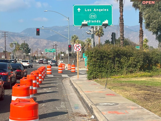 Traffic Improvements Underway at Waterman Avenue and the 210 Freeway