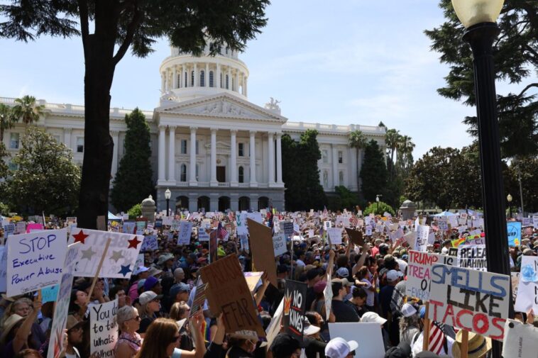 GALLERY: Thousands gather at State Capitol for “No Kings Day” protest