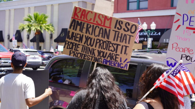‘No Kings’ Protest in Redlands Draws 1,200 Against Trump and ICE, Defying Expectations in Conservative Stronghold