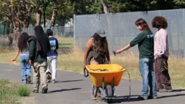 Coastal cleanup volunteers say it felt good to get dirty, clearing Wildcat Creek and Shimada Park