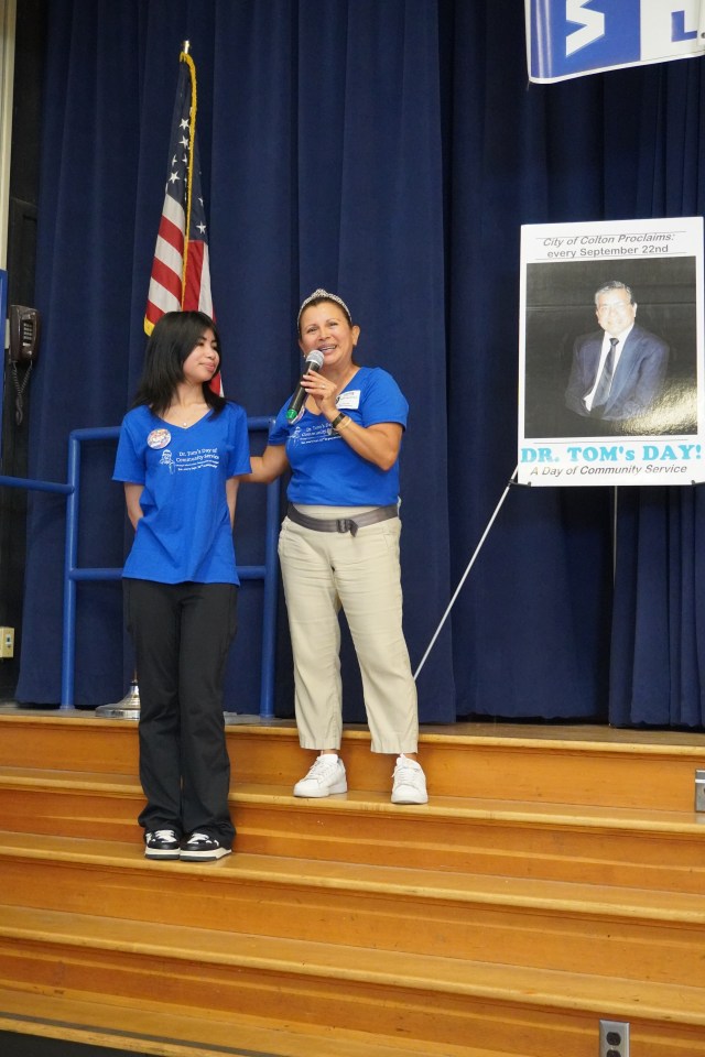 Dr. Tom Rivera Honored with Day of Service as Colton and San Bernardino Leaders Unite at Wilson Elementary
