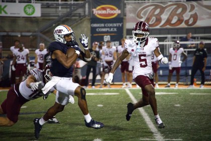 Skyhawks ran off the field by Salukis; first 0-3 start since 2018. – The Pacer