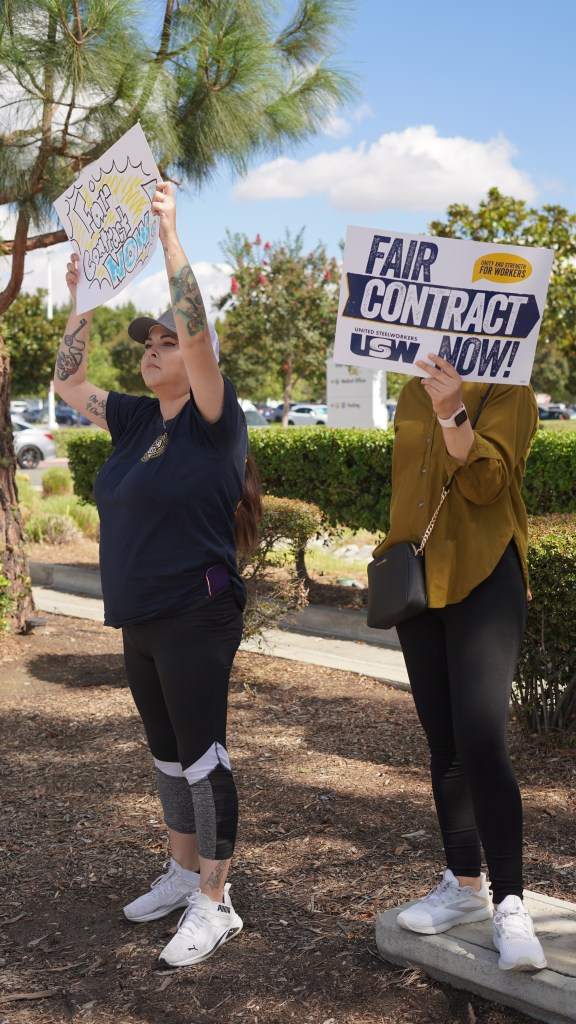 Fontana Kaiser Workers Strike Over Patient Care, Staffing in Historic Nationwide Healthcare Walkout
