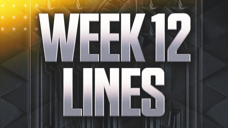2025 NFL Odds Week 12: Lines, Spreads for all 14 Games 2025 NFL Odds Week 12: Lines, Spreads for all 14 Games