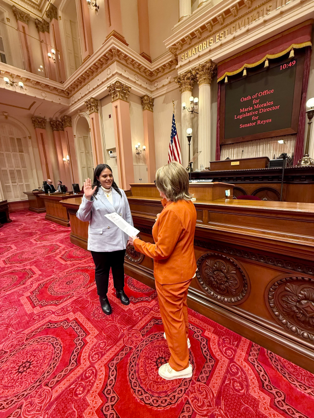 Senator Reyes Introduces SB 873 on Jan. 6 to Curb ICE Arrests In and Around Courthouse Grounds Senator Reyes Introduces SB 873 on Jan. 6 to Curb ICE Arrests In and Around Courthouse Grounds