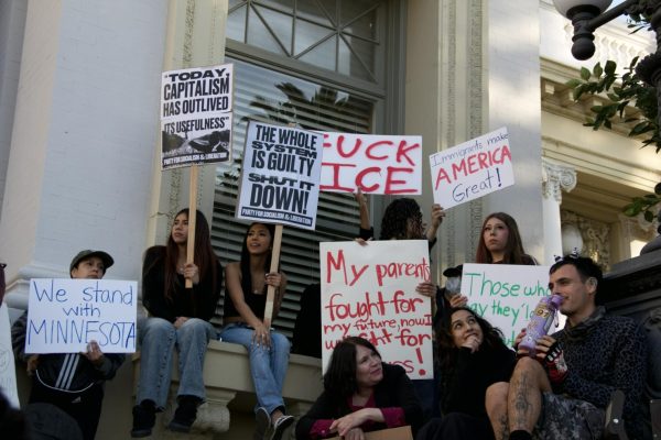 Nationwide strike leads Inland Empire residents to protest in downtown Riverside