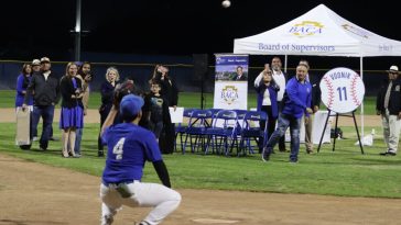Rialto Community Celebrates Knights’ Newly Lit Baseball Field After .2M ARPA Investment