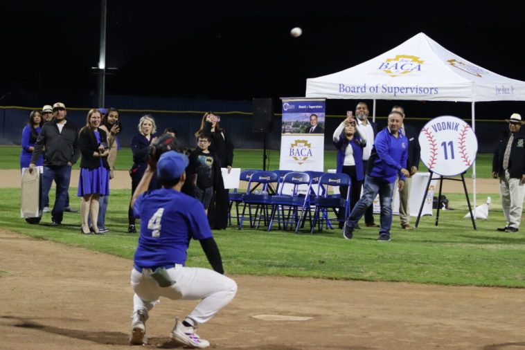 Rialto Community Celebrates Knights’ Newly Lit Baseball Field After .2M ARPA Investment