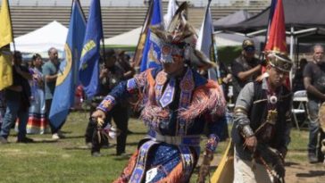 A Powwow right in the middle of Riverside