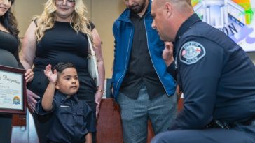 4-Year-Old Sworn In by Colton Police After Viral Birthday Visit Inspires Department