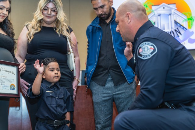 4-Year-Old Sworn In by Colton Police After Viral Birthday Visit Inspires Department