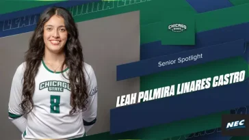 Chicago State Athletics Honors Women’s Volleyball Senior Leah Palmira Linares Castro