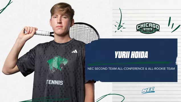 Yurii Hoida Voted to NEC Second Team All-Conference and NEC All-Rookie Team