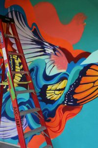 American River College expands public art with new mural near the Learning Resource Center