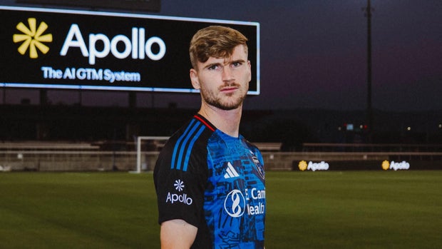 San Jose Earthquakes partners with SF-based B2B platform Apollo for sleeve sponsorship, sales tech San Jose Earthquakes partners with SF-based B2B platform Apollo for sleeve sponsorship, sales tech