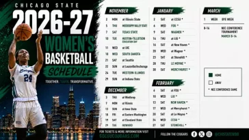 Chicago State Announces 2026-27 Women's Basketball Schedule