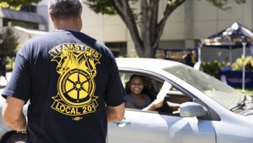 ‘Greed’: Teamsters welcome students with one-day strike on move-in day